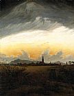 Neubrandenburg by Caspar David Friedrich